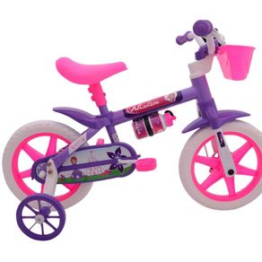 Bicicleta Cairu Infântil Aro 12 Feminina Roxo