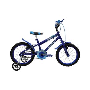 Bicicleta Aro 16 Racer Kids Cairu Mtb Rebaixada Masculina Azul