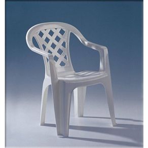 Cadeira de Plástico Pisani Linha Giorgia Branco