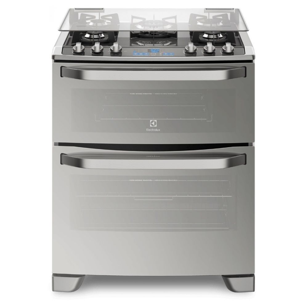 Fogão Electrolux 76Dxv 5 Bocas Mesa de Vidro Acendimento Automático 2