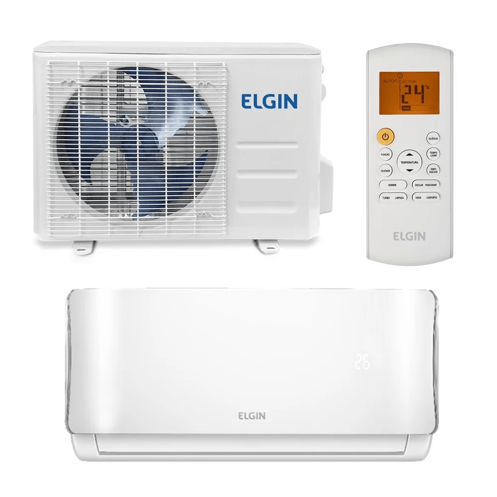 Ar-Condicionado Elgin Split High Wall Eco Inverter II WiFi 12000Btus R32 -  Novalar