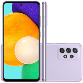 71500 Galaxy A52 SIMフリー Smartphone Samsung Galaxy A52, 128GB, Dual Chip, Cam. Quadupla