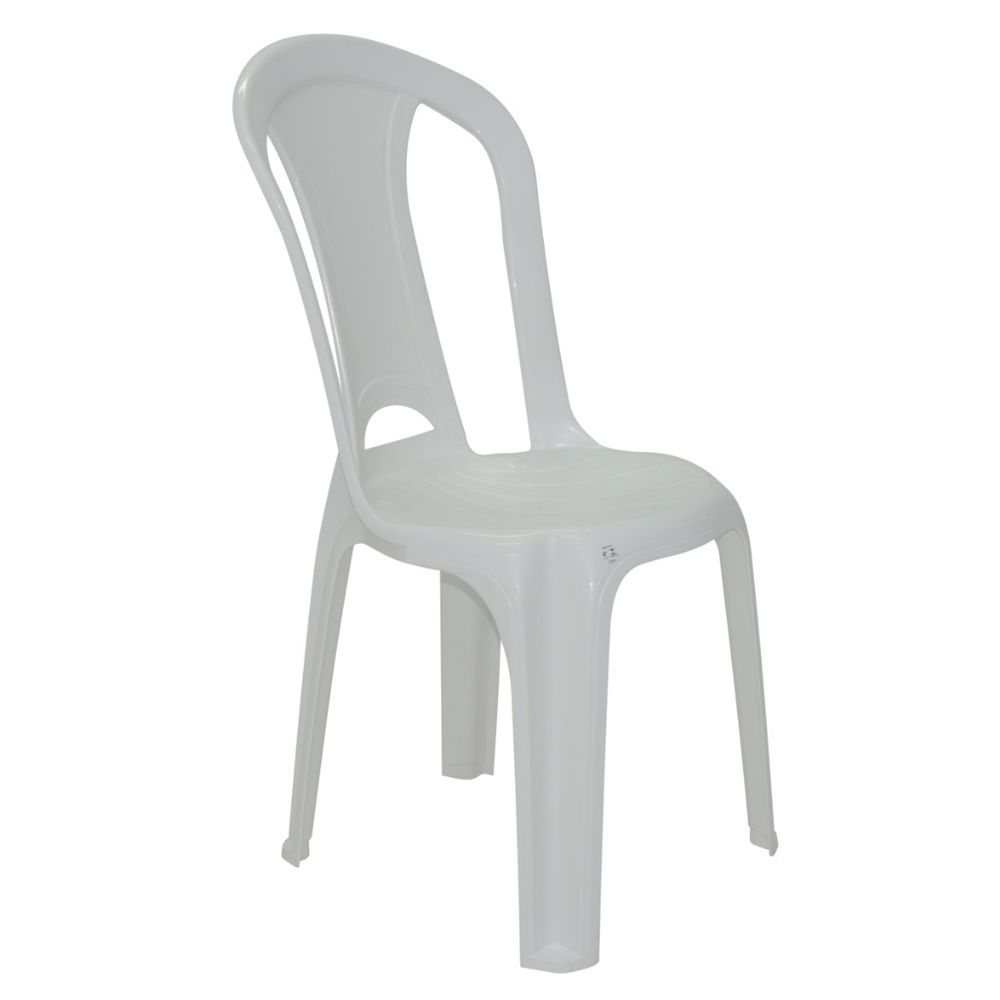 Conjunto Mesa Com 4 Cadeiras Tramontina Plástico Resistente