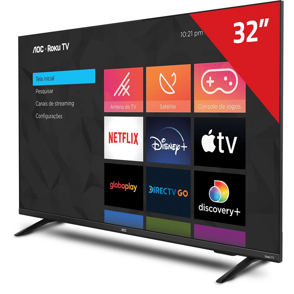 Smart TV 32 Polegadas AOC - Novalar