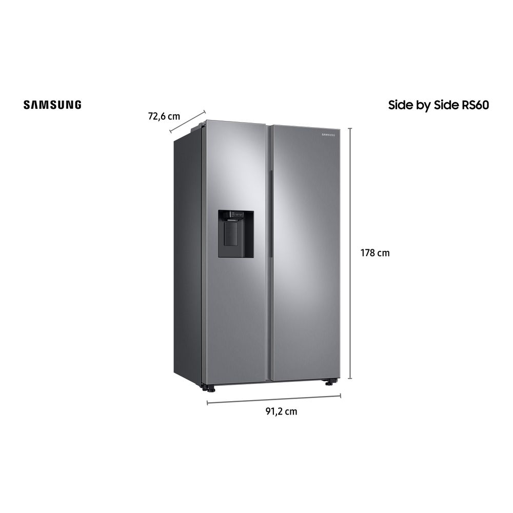 Geladeira Samsung Side by Side RS60 com All Around Cooling e