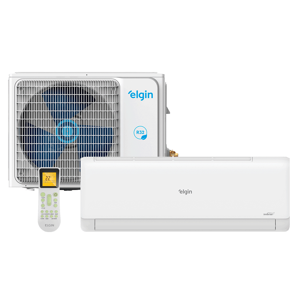 Ar-Condicionado Elgin Split High Wall Eco Inverter II WiFi 12000Btus R32 -  Novalar