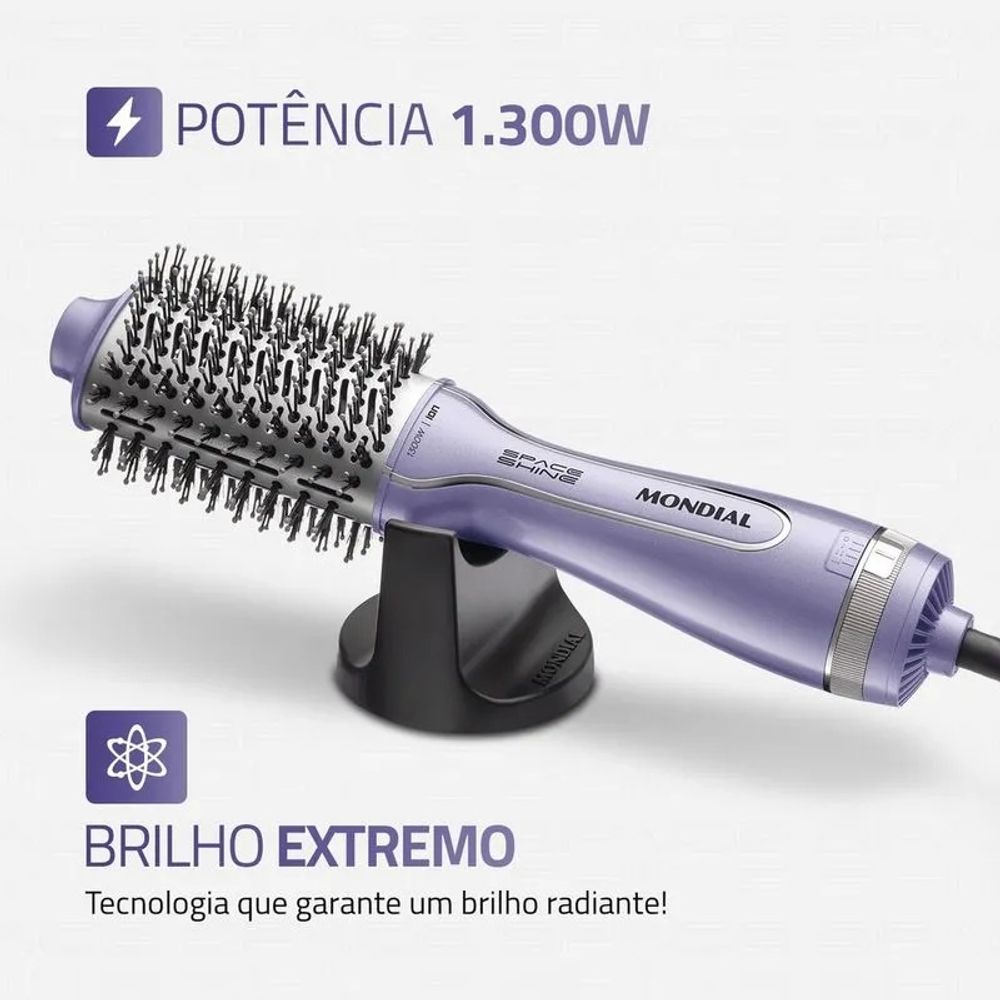 Escova Secadora Mondial Space Shine ES-21 - Novalar