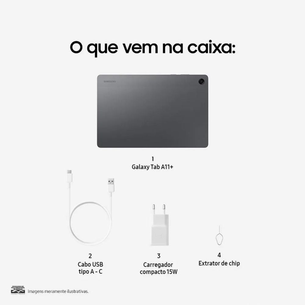 Tablet Samsung Galaxy Tab A11+ 5G 128GB - Novalar