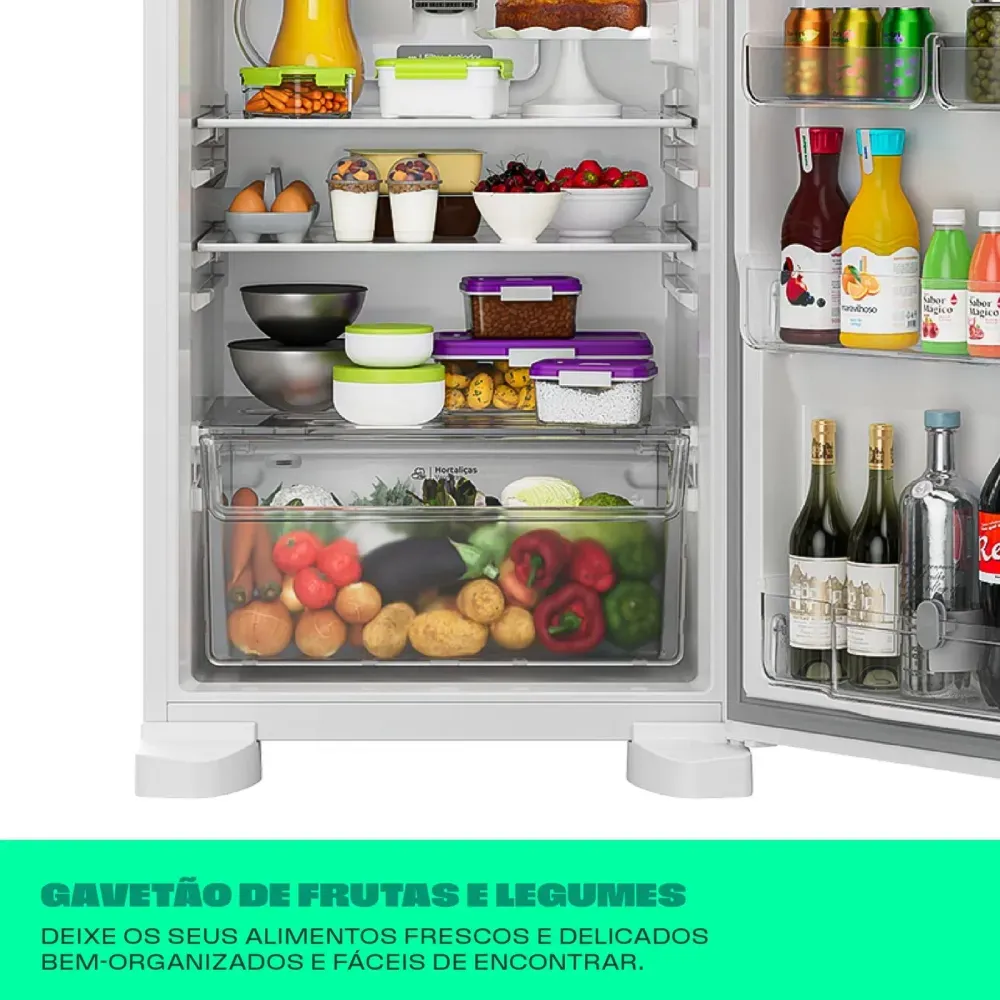 Geladeira Consul CRM50MK 2 Portas 412 Litros – Frost Free com