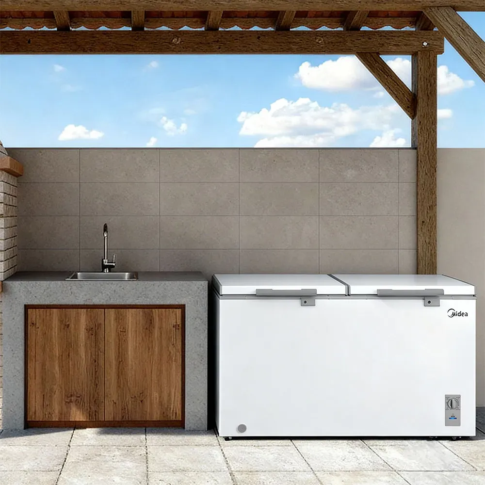 Freezer Horizontal Midea 3 em 1 Inverter 418L – Conservação